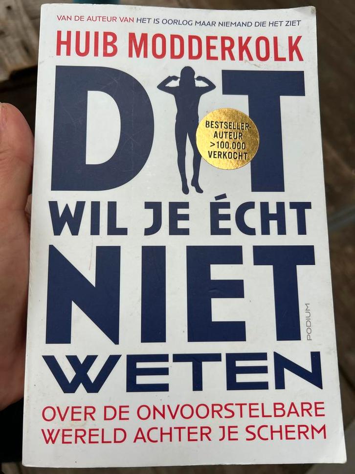 Huib Modderkolk - Dit wil je echt niet weten, Boeken, Overige Boeken, Gelezen, Ophalen of Verzenden