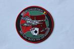 patch  red flag  belgian air force  f-16, Verzenden, Zo goed als nieuw, Patch, Badge of Embleem