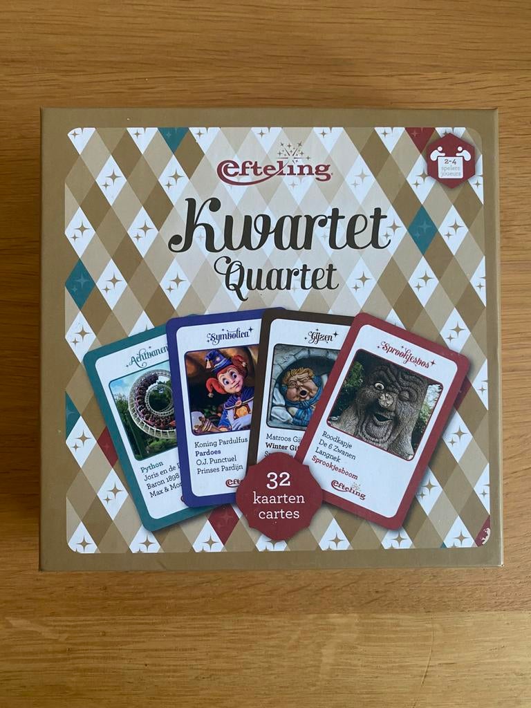 Efteling kwartet, Vijf spelers of meer, Ophalen of Verzenden, Zo goed als nieuw