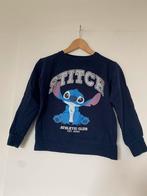 Stitch trui donkerblauw maat 146 vrijwel nieuw, Disney, Meisje, Trui of Vest, Ophalen of Verzenden