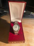 Certina heren horloge 331264 - vintage, Overige merken, Staal, Gebruikt, Ophalen of Verzenden
