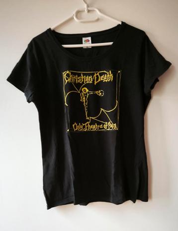 Christian Death - Girlie T-shirt - Maat XL - Goth - Gothic beschikbaar voor biedingen