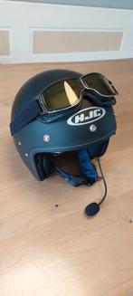Jethelm retro HJC, Motoren, Kleding | Motorhelmen, Ophalen of Verzenden, Tweedehands, Jethelm, HJC