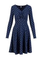 Nieuwe collectie Blutsgeschwister jurk met 50% korting, Kapellestraat 13 sluis, Bubbles, Blauw, Maat 46/48 (XL) of groter