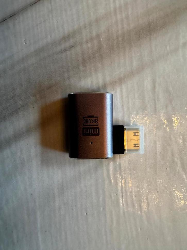 Mini to 8K HDMI Adapter, Computers en Software, USB Sticks, Zo goed als nieuw, Ophalen
