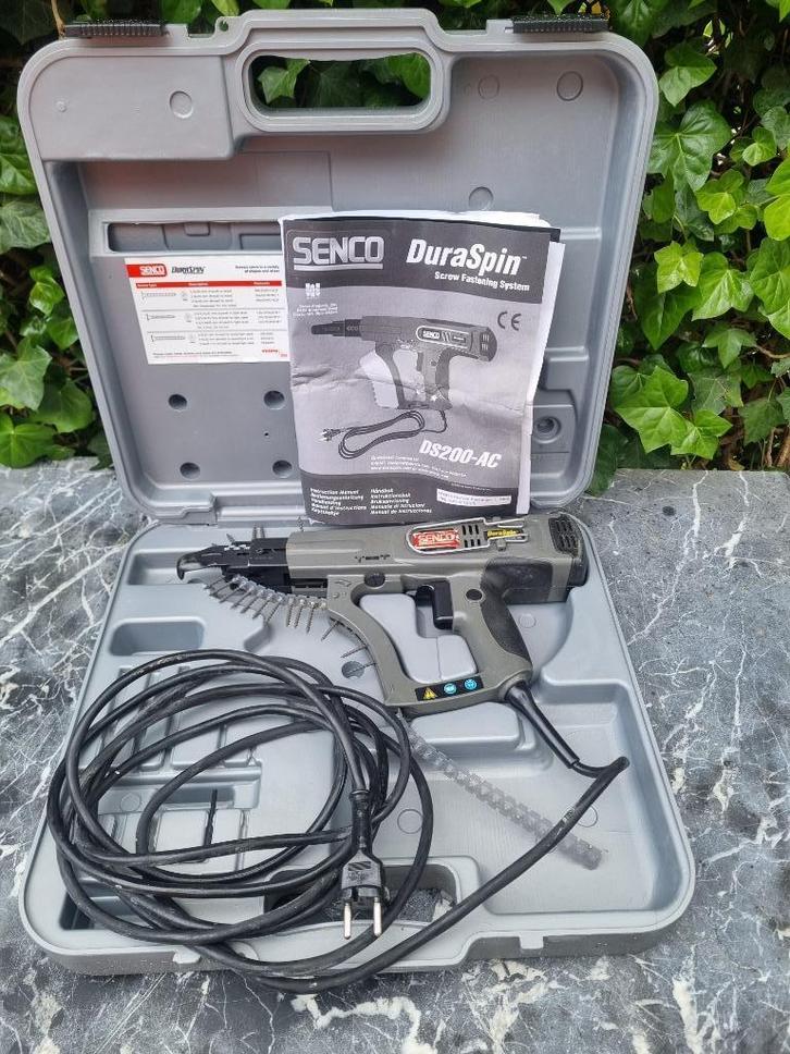 SENCO Duraspin schroefautomaat, Doe-het-zelf en Verbouw, Gereedschap | Boormachines, Zo goed als nieuw, Boor- en Schroefmachine