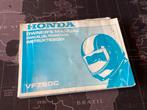 Honda VF750C Instructieboek, Ophalen of Verzenden, Honda