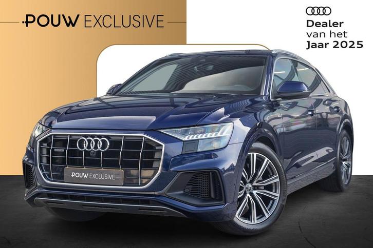 Audi Q8 55 TFSI 340pk quattro Pro Line S | Stoelventilatie |, Auto's, Audi, Bedrijf, Te koop, Q8, 360° camera, 4x4, ABS, Airbags