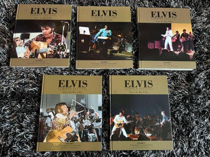 Elvis 5 boeken set - Summer Festival (vol. 1 t/m 5), Boeken, Muziek, Zo goed als nieuw, Artiest, Ophalen of Verzenden