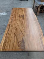 elegante Boomstam Eettafel Suarhout, Huis en Inrichting, Tafels | Eettafels, Ophalen, Overige materialen, 50 tot 100 cm, Vijf personen of meer