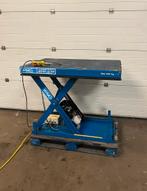 Elektrische hymo Heftafel schaarheftafel hefplateau werkbank, Verzenden, Gebruikt, Minder dan 70 cm, Inklapbaar