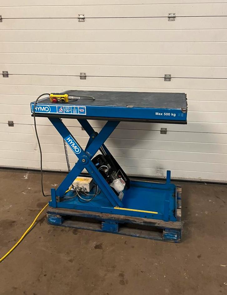 Elektrische hymo Heftafel schaarheftafel hefplateau werkbank, Doe-het-zelf en Verbouw, Werkbanken, Gebruikt, Minder dan 70 cm