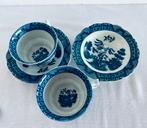 2 kop & schotels samen € 17,50 Blue Willow watermerk Vintage, Ophalen