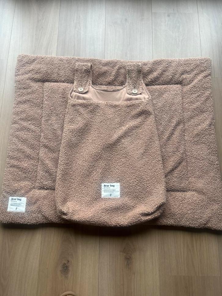 Jollein Boxkleed & Boxzak - Bear Hug, Kinderen en Baby's, Boxen, Zo goed als nieuw, Rechthoekig, Boxkleed, Ophalen of Verzenden