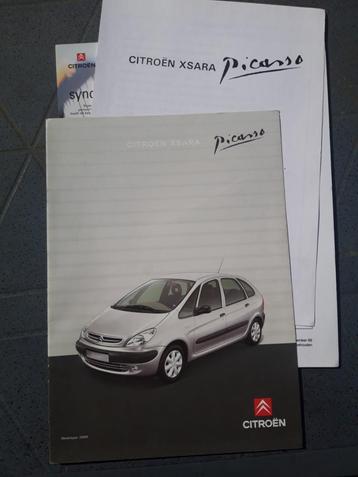 folder Citroën Xsara Picasso modeljaar 2000 - Nederlands beschikbaar voor biedingen