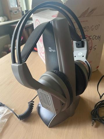 Vintage draadloze koptelefoon MT logic HP-84 beschikbaar voor biedingen