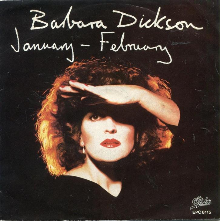 BARBARA DICKSON  -  January - February, Cd's en Dvd's, Vinyl Singles, Gebruikt, Single, Pop, 7 inch, Ophalen of Verzenden