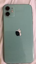 Iphone 11  groen met zwarte vlekken, Telecommunicatie, Mobiele telefoons | Apple iPhone, Groen, 128 GB, Gebruikt, IPhone 11