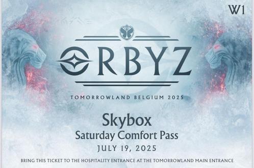 Tomorrowland tickets  All-Incl VIP Skybox, Tickets en Kaartjes, Evenementen en Festivals, Drie personen of meer