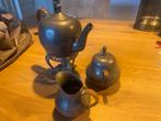 Tinnen theeservies Kamphof Zwolle, Antiek en Kunst, Antiek | Tin, Ophalen of Verzenden