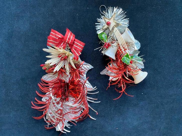 Vintage kerstdecoratie, kerstcorsage, Japan, jaren 60, Diversen, Kerst, Gebruikt, Ophalen of Verzenden