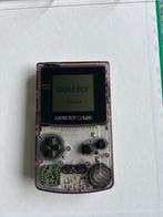 Nintendo GameBoy Color Clear 1998 en Pokémon Geel gratis, Spelcomputers en Games, Ophalen of Verzenden, Zo goed als nieuw, Game Boy Color