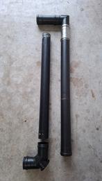 Buis met dubbelwandige muur doorvoer pijp pelletkachel., Doe-het-zelf en Verbouw, Ophalen, Bochten, Pvc, Minder dan 2 meter