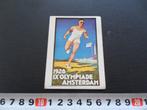 sticker poster olympische spelen amsterdam 1928, Ophalen, Zo goed als nieuw, Bedrijf of Vereniging