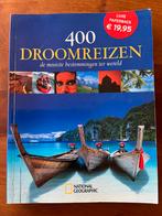400 Droomreizen ter wereld National Geographic, Overige merken, Ophalen of Verzenden, Zo goed als nieuw, Reisgids of -boek