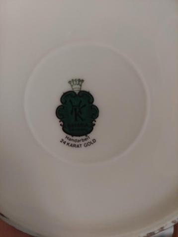 Prachtig 24 Karaat Gouden Servies beschikbaar voor biedingen