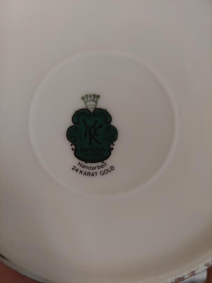 Prachtig 24 Karaat Gouden Servies, Antiek en Kunst, Antiek | Servies compleet, Ophalen of Verzenden