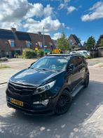 Kia Sportage Benzine 1.6 GDI 2WD 2011 Zwart, Voorwielaandrijving, 65 €/maand, 15 km/l, 1280 kg