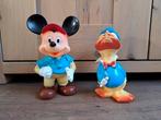Vintage Mickey Mouse & Donald Duck piepbeestjes prijs per st, Ophalen of Verzenden, Gebruikt, Overige typen