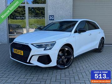 Audi A3 Sportback 35 TFSI 2 x S-line Zwart Optiek/Stoelverw/ beschikbaar voor biedingen