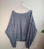 Nukus grijze Cashmere trui Maat L/XL, Ophalen, Trui of Vest, Grijs, Nukus