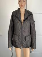 G479 Creenstone mt.40=M gewatteerde winterjas jas jack grijs