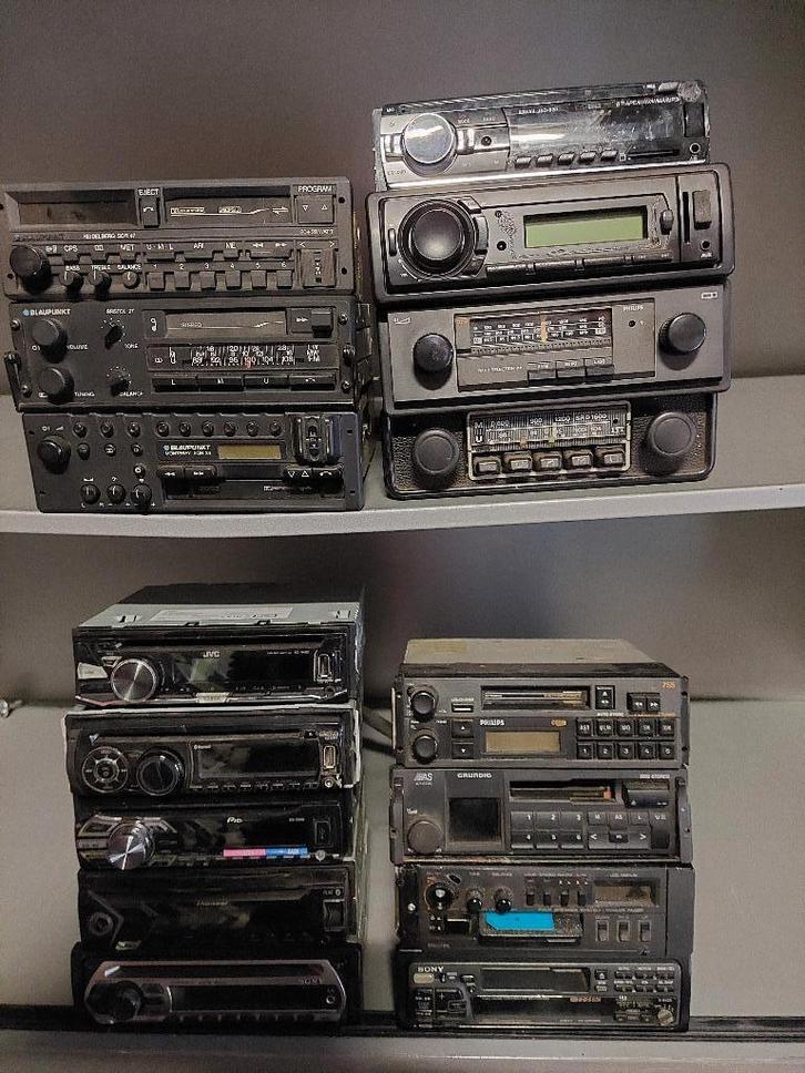 Klassieke autoradio’s, Auto diversen, Autoradio's, Gebruikt, Ophalen of Verzenden