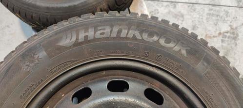 Winterbanden 195/65R15 stalen Velgen Hankook/ Sava 5 x 108, Auto-onderdelen, Banden en Velgen, Banden en Velgen, Winterbanden