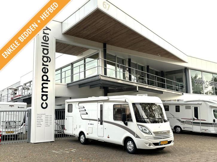 Hymer Exsis 688 ENKELE BEDDEN HEFBED XXL GARAGE EURO5 CAMPER, Caravans en Kamperen, Campers, Bedrijf, tot en met 4, Integraal