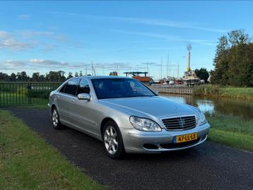 Mercedes-Benz S-Klasse 5.0 S500 4-MATIC Lang AUT 2003 Grijs beschikbaar voor biedingen
