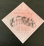 Biermerk etiket Moenen bier, Nijmegen, Ophalen of Verzenden, Zo goed als nieuw, Overige typen, Overige merken