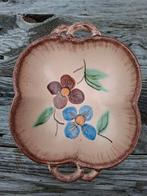 Vintage Penzo Aardewerk Schaal met Bloemmotief, Ophalen of Verzenden