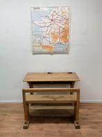 Stoer schoolbankje, Antiek en Kunst, Curiosa en Brocante, Ophalen