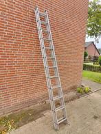 Ladder 2-delig 2x12 treden, Doe-het-zelf en Verbouw, Ladders en Trappen, Ophalen, Gebruikt, Ladder, Opvouwbaar of Inschuifbaar
