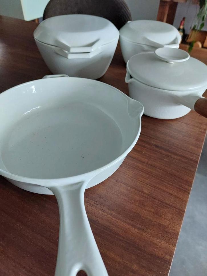 Copco Deens design pannen, Huis en Inrichting, Keuken | Potten en Pannen, Pannenset, Rvs, Ophalen