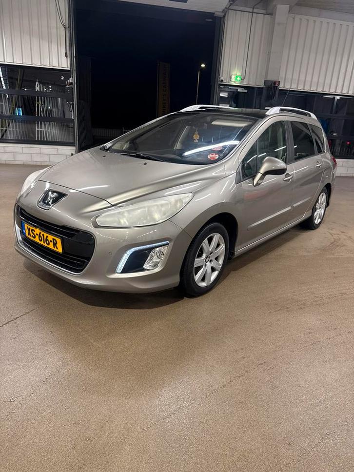 Peugeot 308 1.6 VTI 16V 7P Millesim 200 SW 2011 Grijs, Auto's, Peugeot, Bedrijf, Benzine, B, Stationwagon, Handgeschakeld, Geïmporteerd