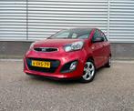 Kia Picanto 1.0 Cvvt 5-DRS 2014 Rood airco Nieuwe apk, Auto's, Kia, Voorwielaandrijving, Euro 5, Stof, Zwart