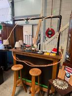 Verrijdbare bar toog café kroeg barretje café 150 cm, Ophalen of Verzenden, Gebruikt