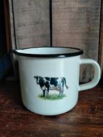 Emaille melkkan koe, jaren 80 SALE, Antiek en Kunst, Antiek | Emaille, Ophalen of Verzenden