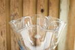 Glazen Waaier Vaas 45535, Ophalen of Verzenden, Gebruikt, Glas, Minder dan 50 cm